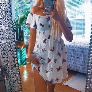 Butterfly Gypsy Dress // Off Shoulder 🌿